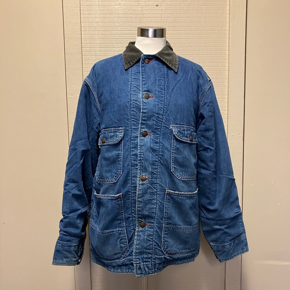 Possibly Late 1960s Vintage BIG MAC Denim Chore Jacket – Blanket Lined (Size M)